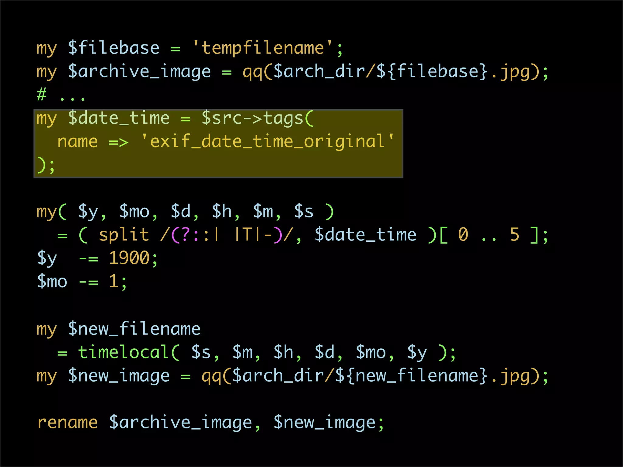 Simple Photo Processing and Web Display with Perl