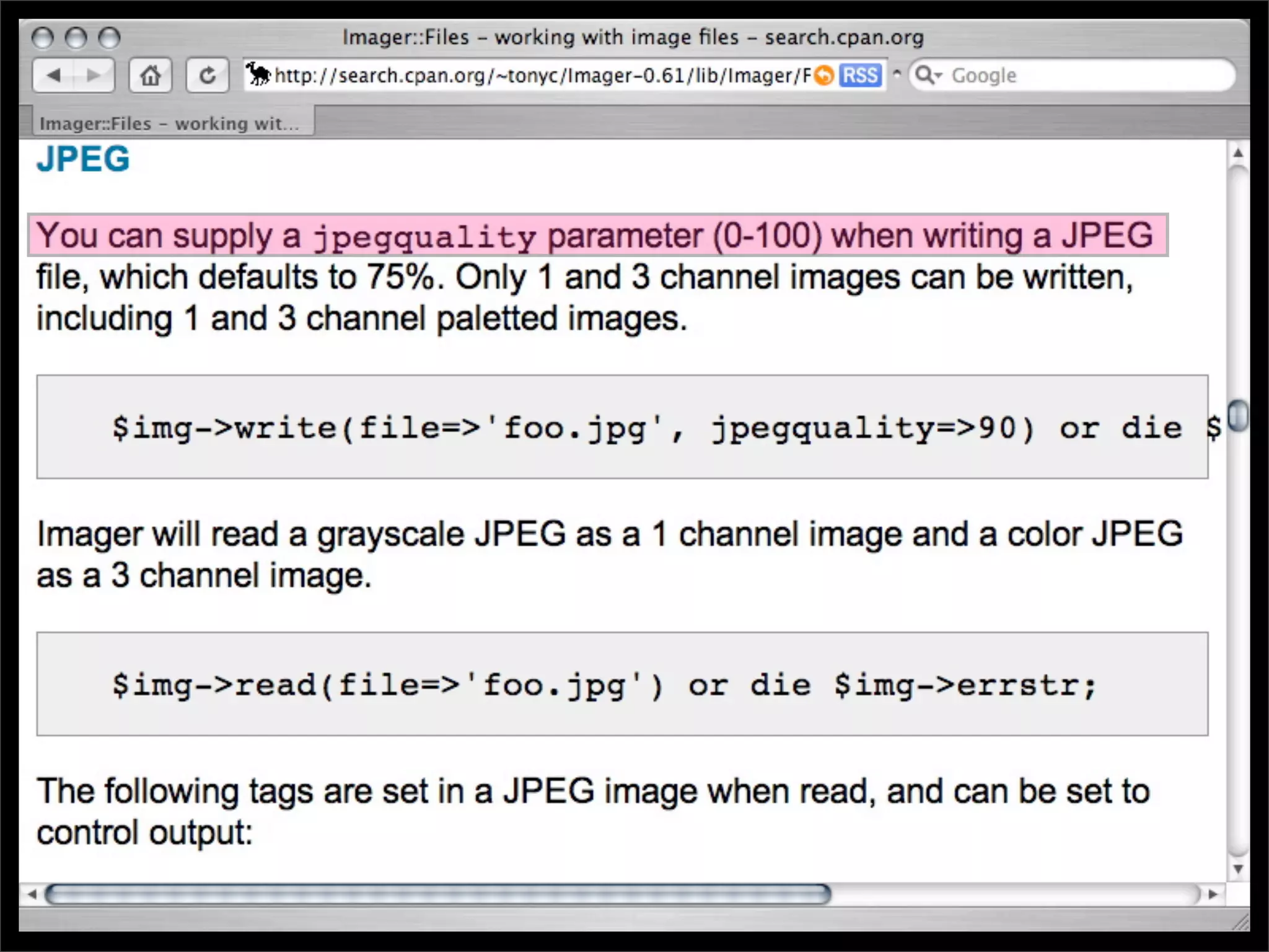 Simple Photo Processing and Web Display with Perl