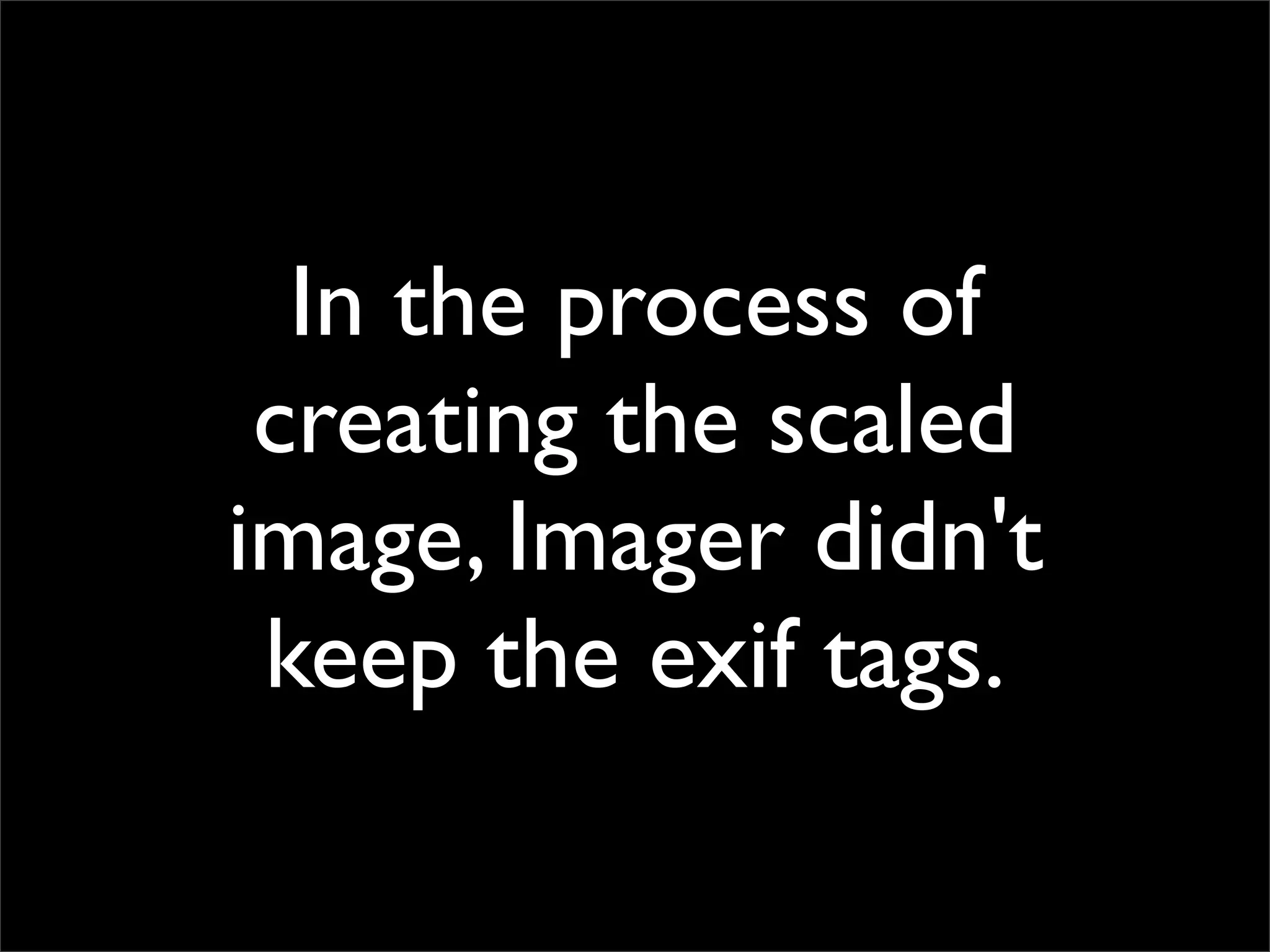 Simple Photo Processing and Web Display with Perl