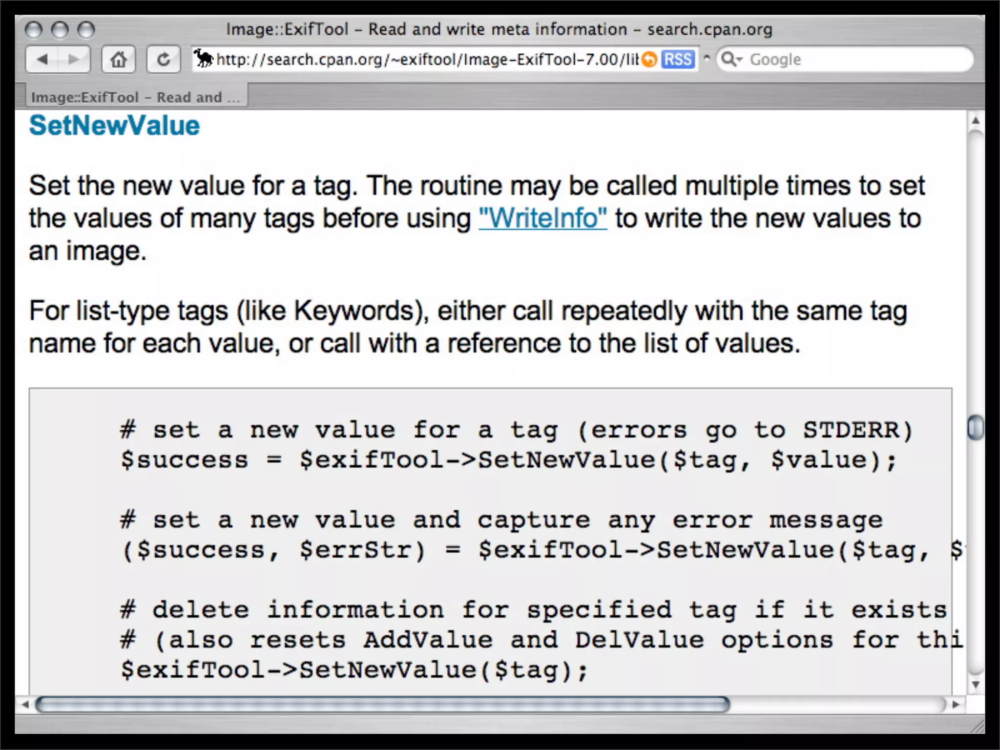 Simple Photo Processing and Web Display with Perl
