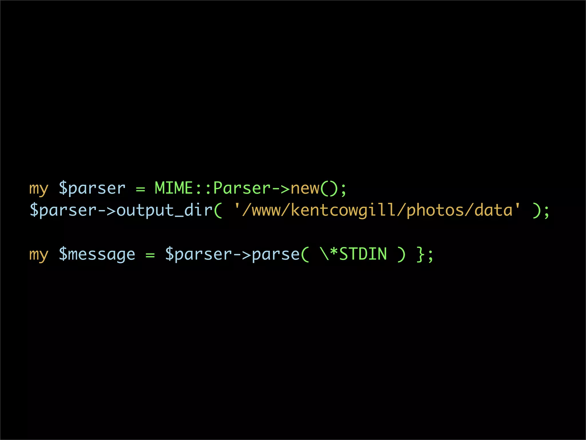 Simple Photo Processing and Web Display with Perl