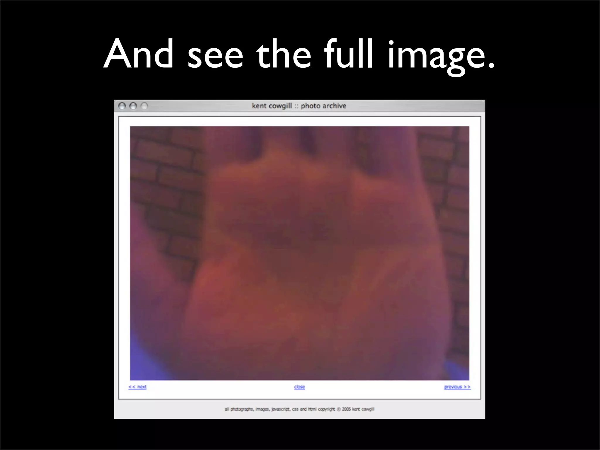 Simple Photo Processing and Web Display with Perl