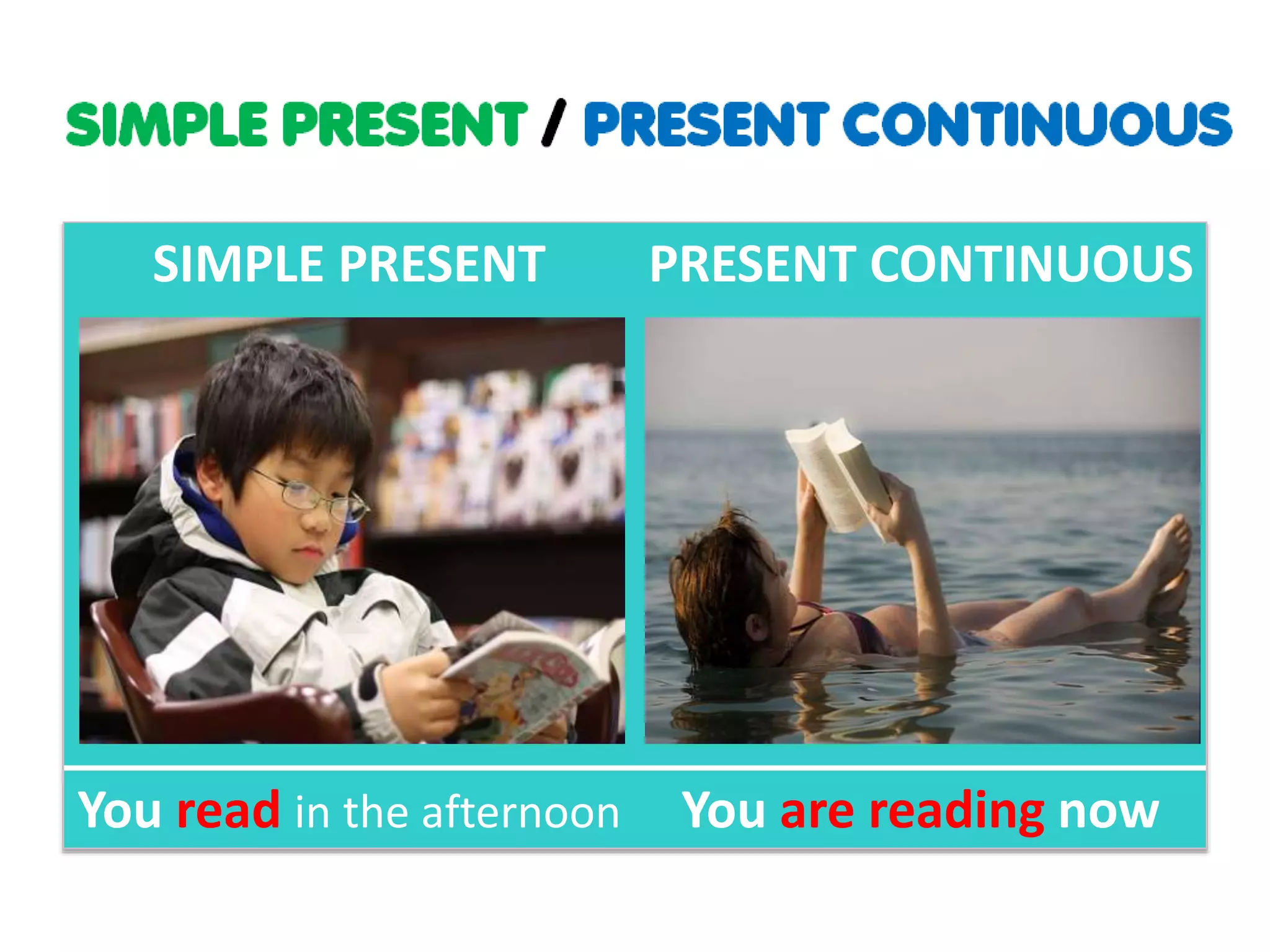 PRESENT SIMPLE vs PRESENT CONTINUOUS | PPT