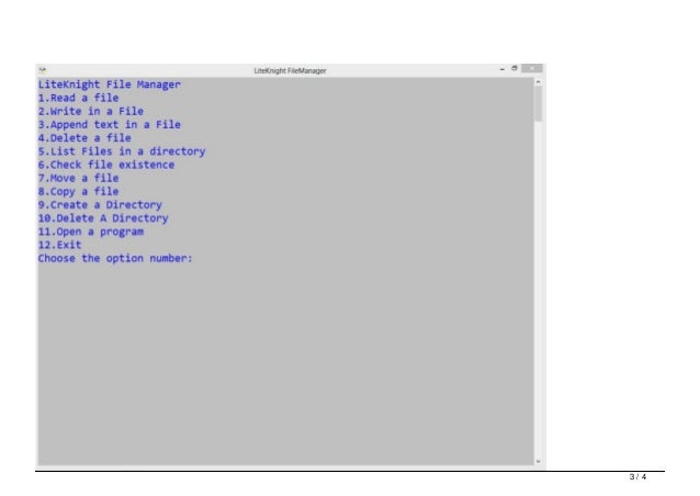 Simple python-file-manager