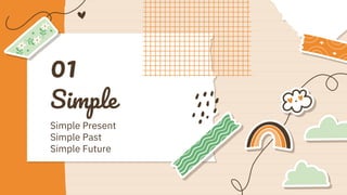 Simple
01
Simple Present
Simple Past
Simple Future
 