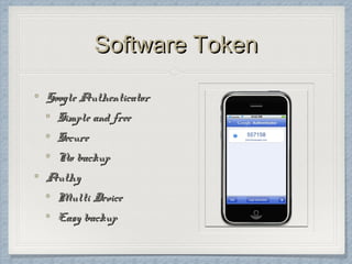 Simple Two Factor Authentication | PPT