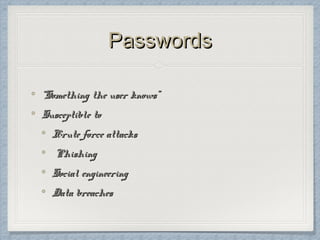 Simple Two Factor Authentication | PPT