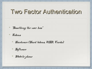 Simple Two Factor Authentication | PPT