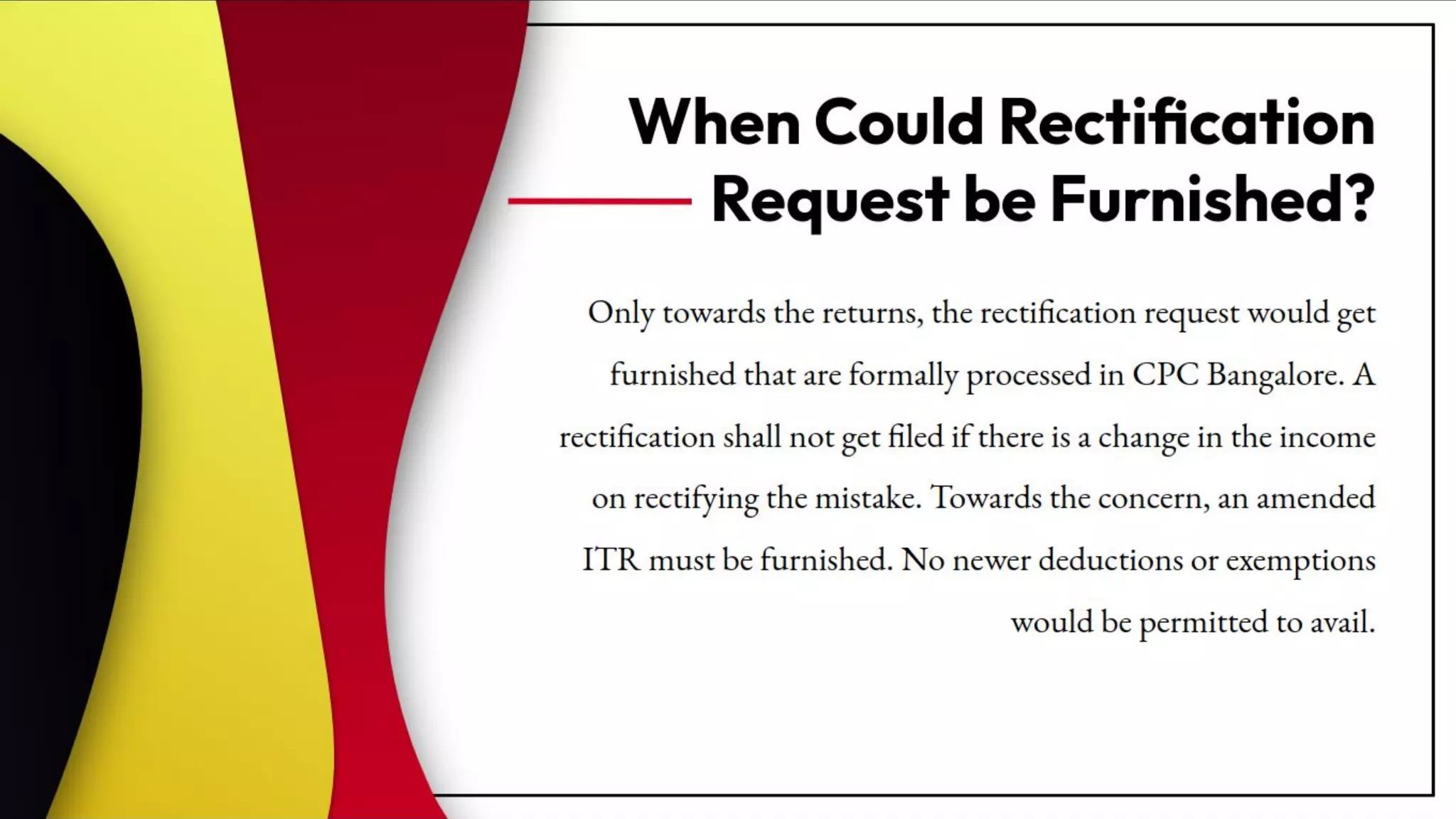 Online File Income Tax Rectification Request U/S 154 on New E-filing ...