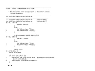 Simple Ways To Be A Better Programmer (OSCON 2007)