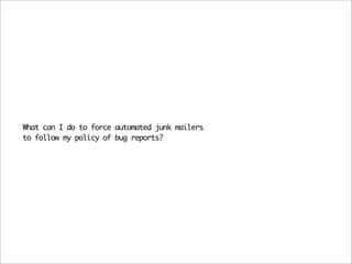 Simple Ways To Be A Better Programmer (OSCON 2007)