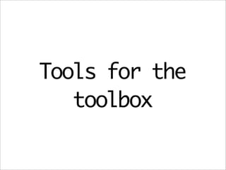 Simple Ways To Be A Better Programmer (OSCON 2007)