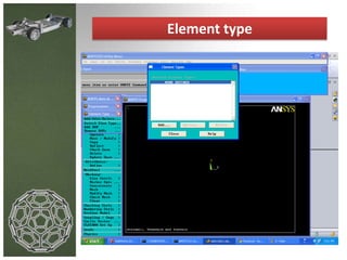 Simple Ansys Problem Statement Simple analysis on ansys | PPTX
