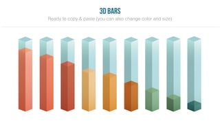 3d bars
Ready to copy & paste (you can also change color and size)
 