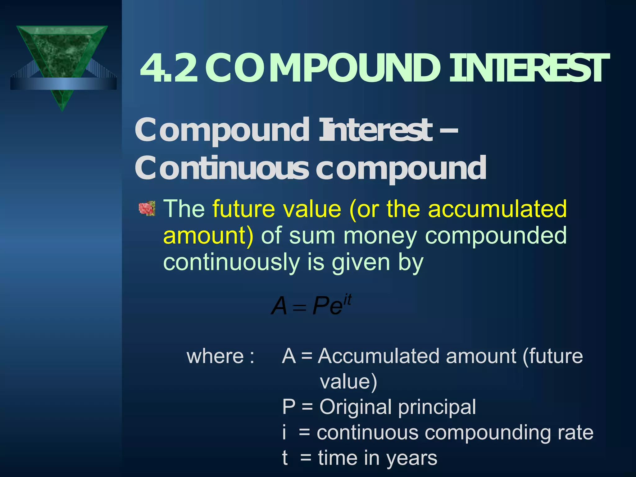 Simple and Compound Interest.pptx | Stocks and Bonds | Personal Investing