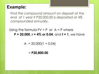 Simple and Compound Interest.ppt hahhahahahx | PPTX