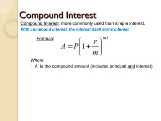 Lesson 2Simple and Compound Interest.ppt