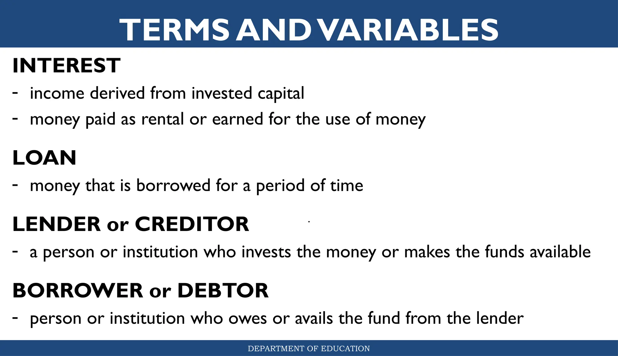 Interest Non Math Definition General Mathematics_simple and compound interest.pptx