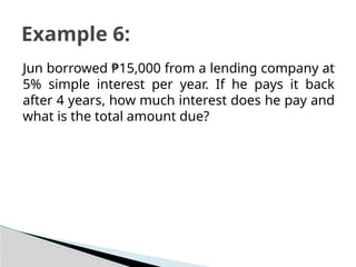 Simple and compound interest.dkldfkfipptx | PPTX