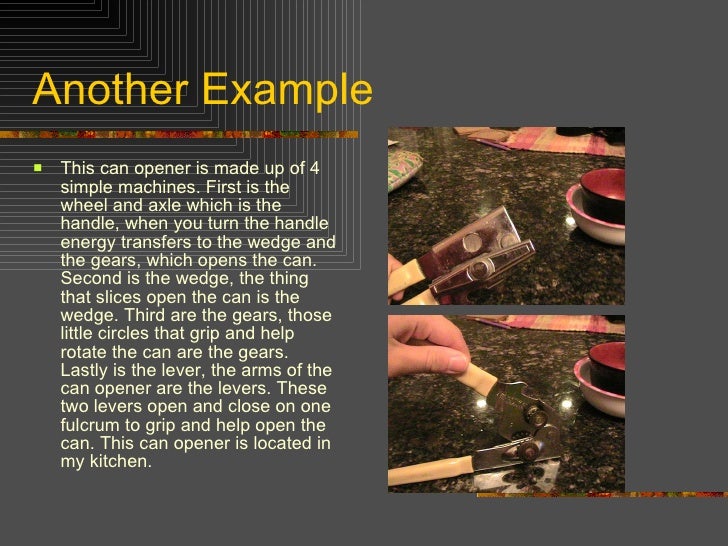 Simple Kitchen Machines simple and compound machines Simple Kitchen Machines simple and compound machines