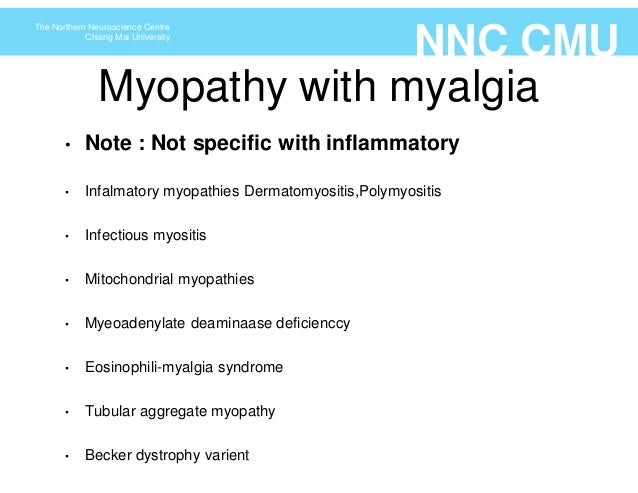 4 Steps simple approach myopathy