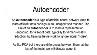 Simple auto encoder | PPTX | Artificial Intelligence | Technology ...