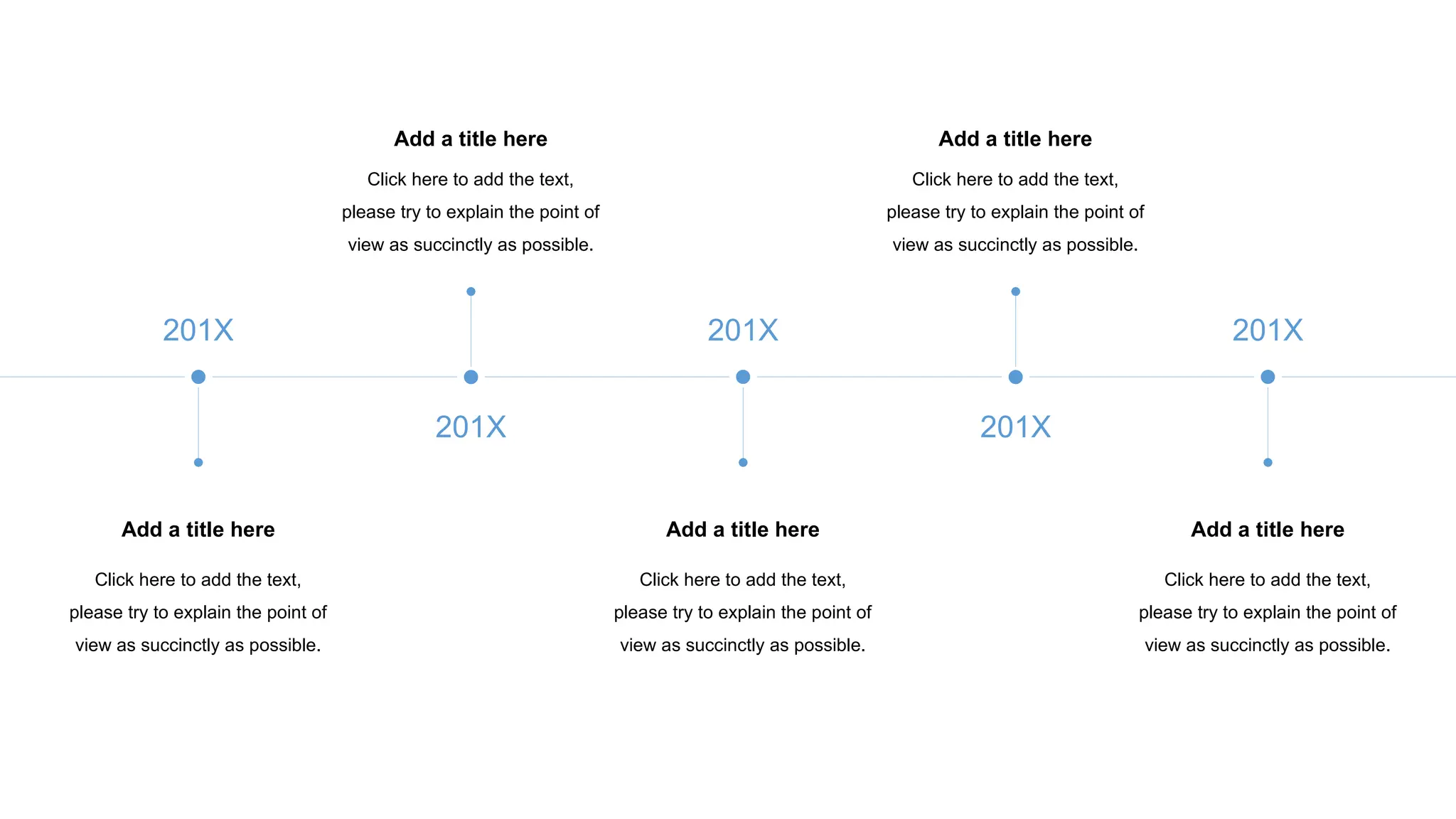 Clean & Minimalist Timeline Slides for Clear Project Tracking | PPTX