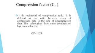 lossless data compression and decompression using simple byte coding | PPTX
