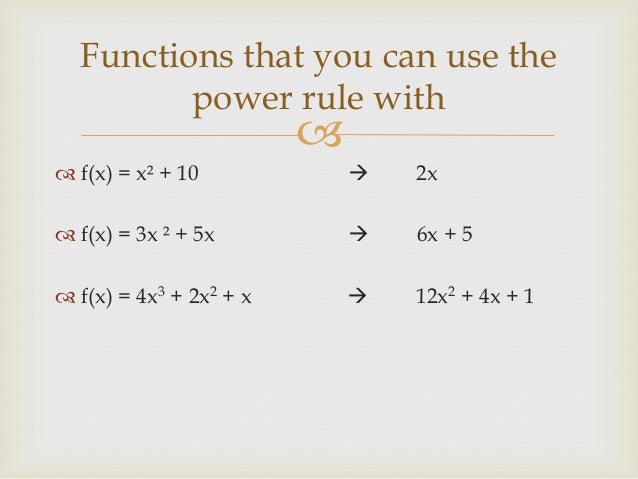 Simple calculus overview part 1