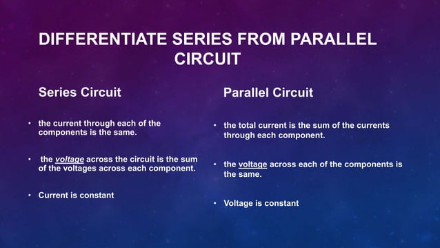 Simple circuit diagram