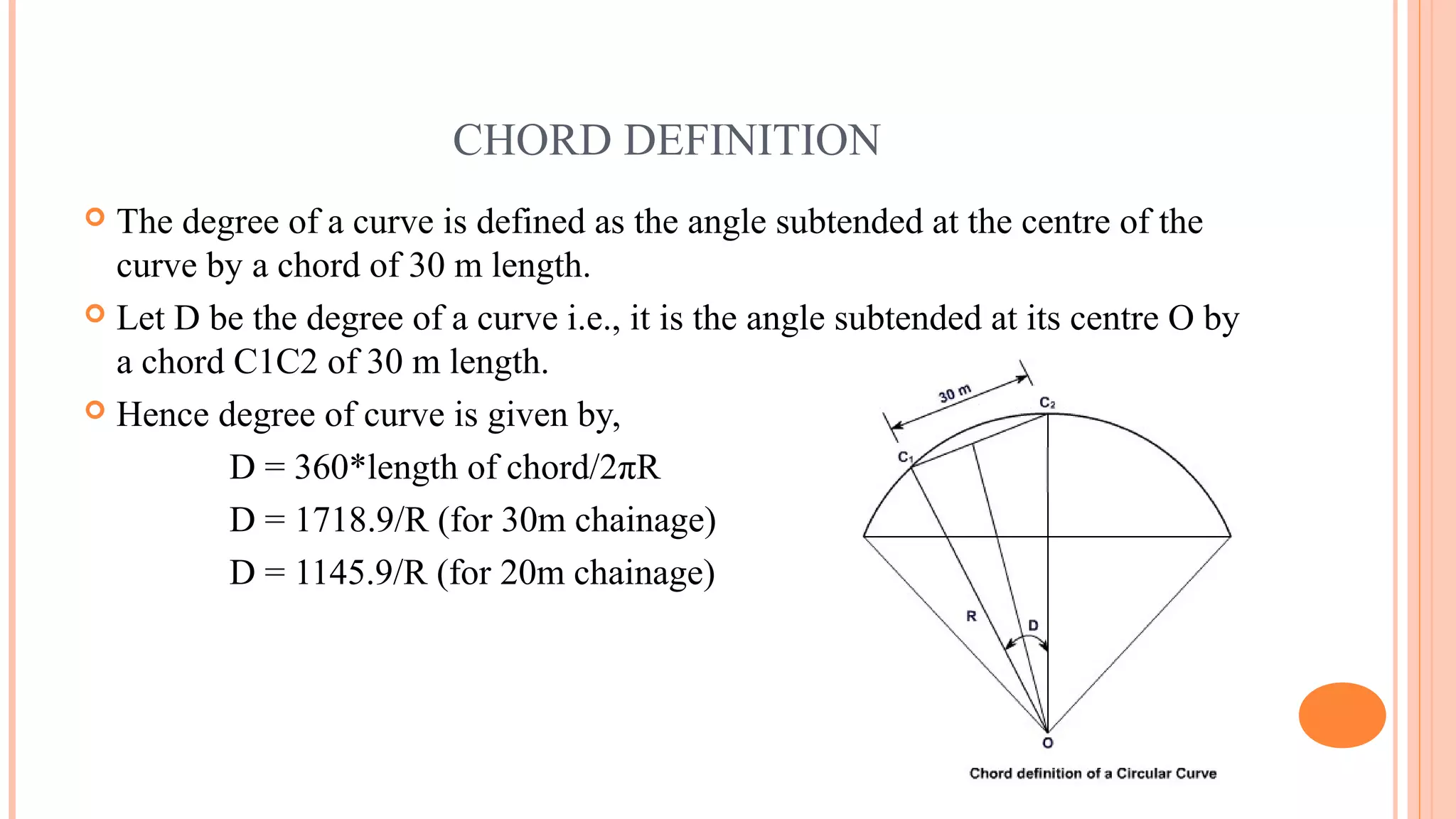 Simple circular curve | PPT