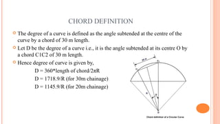 Simple circular curve | PPT