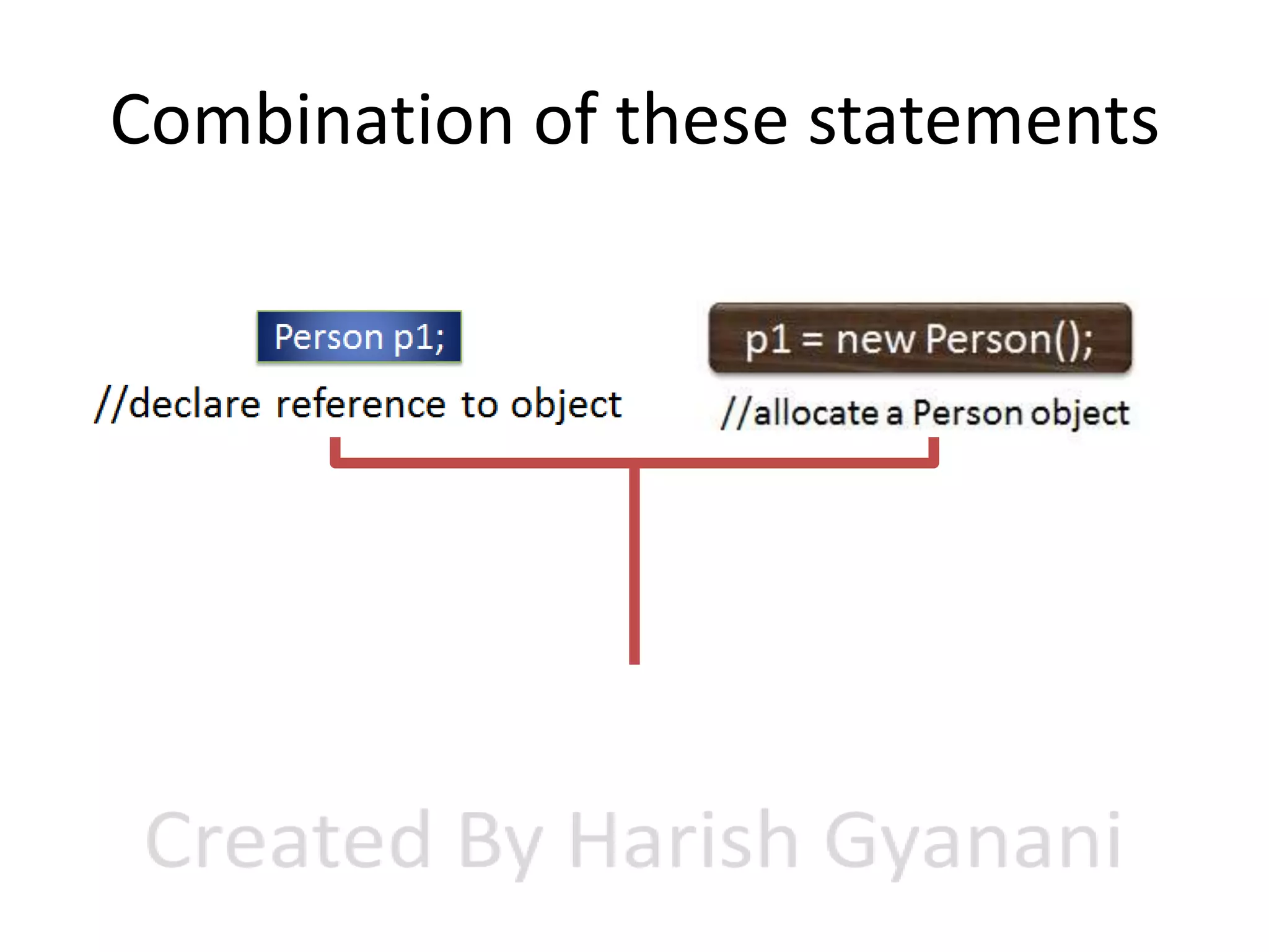 Simple class and object examples in java | PPTX