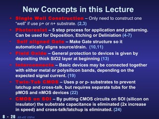 Simple of fabrication CMOS