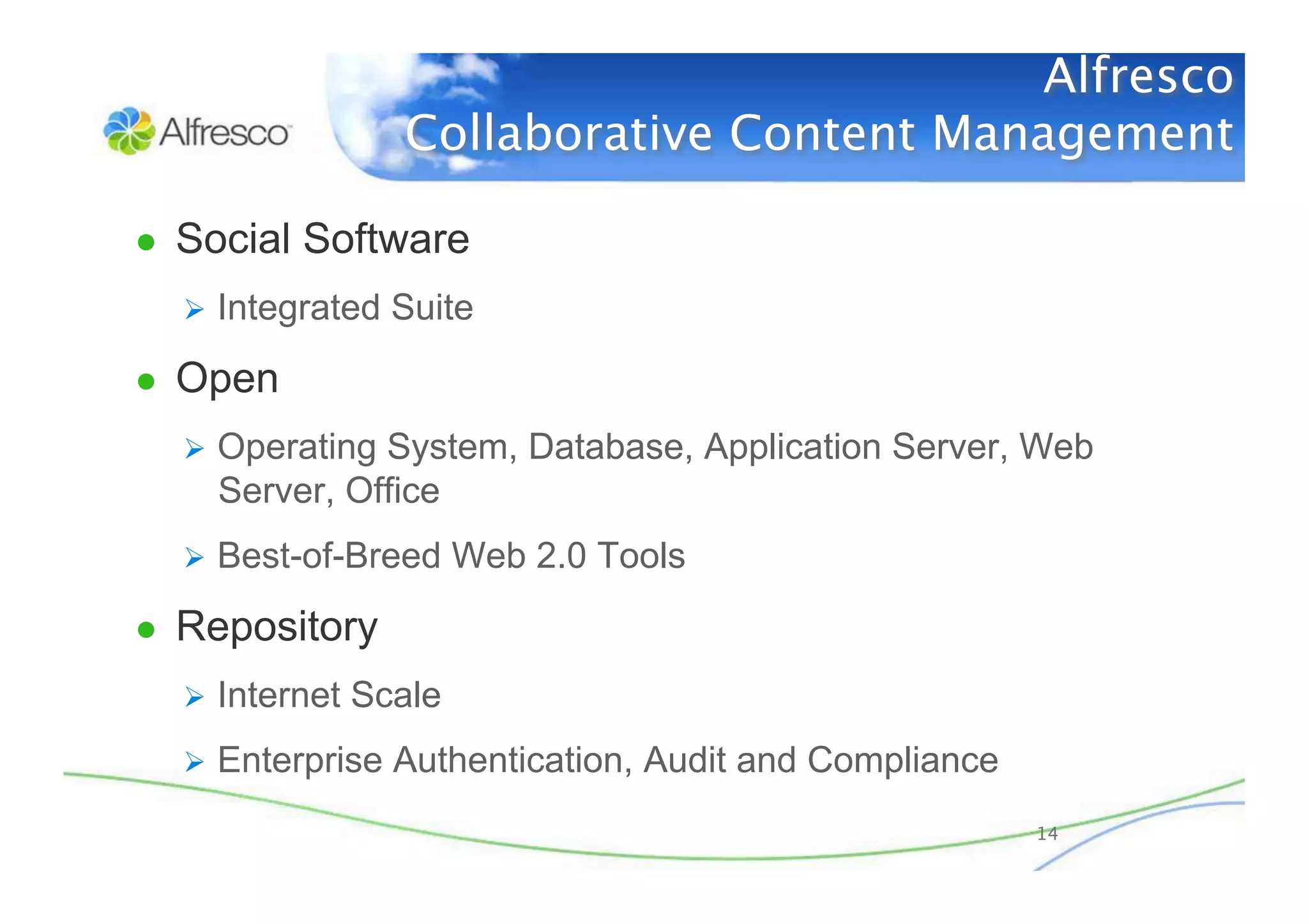 Really Simple Collaboration with Alfresco Share