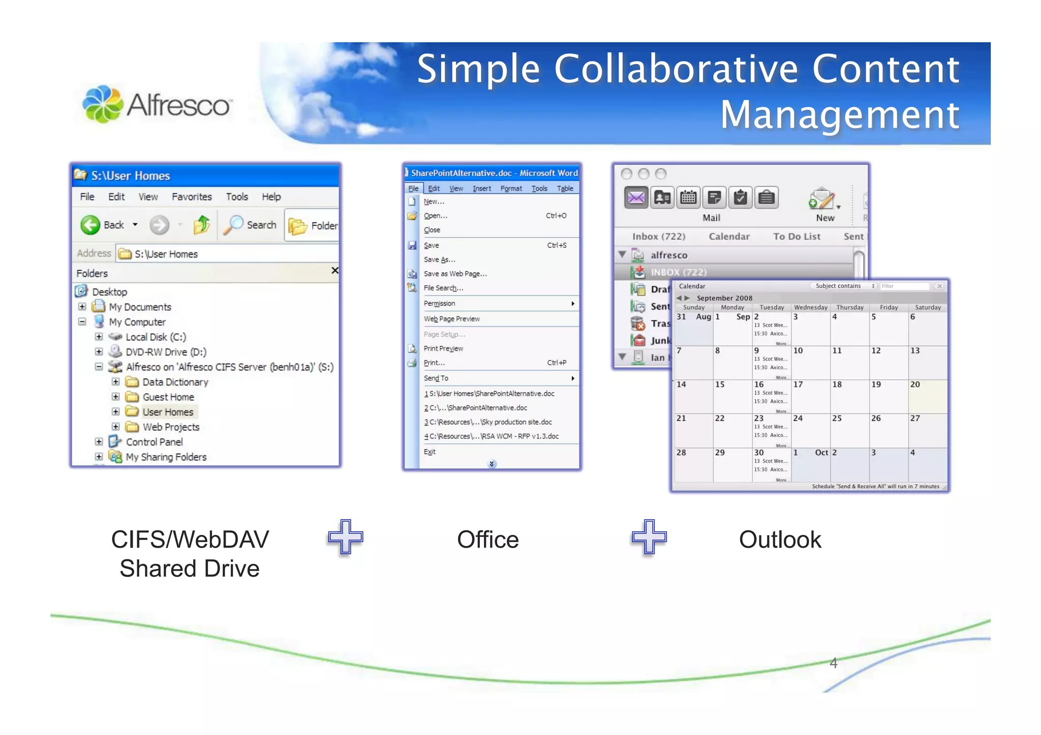 Really Simple Collaboration with Alfresco Share