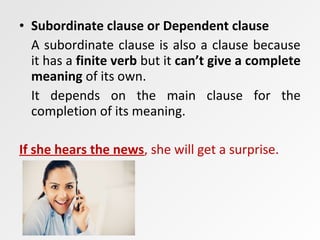 Subordinate Compound SIMPLE,COMPLEX AND COMPOUND | PPT