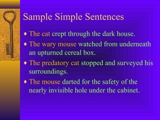 Simple, compound, and complex sentences | PPT