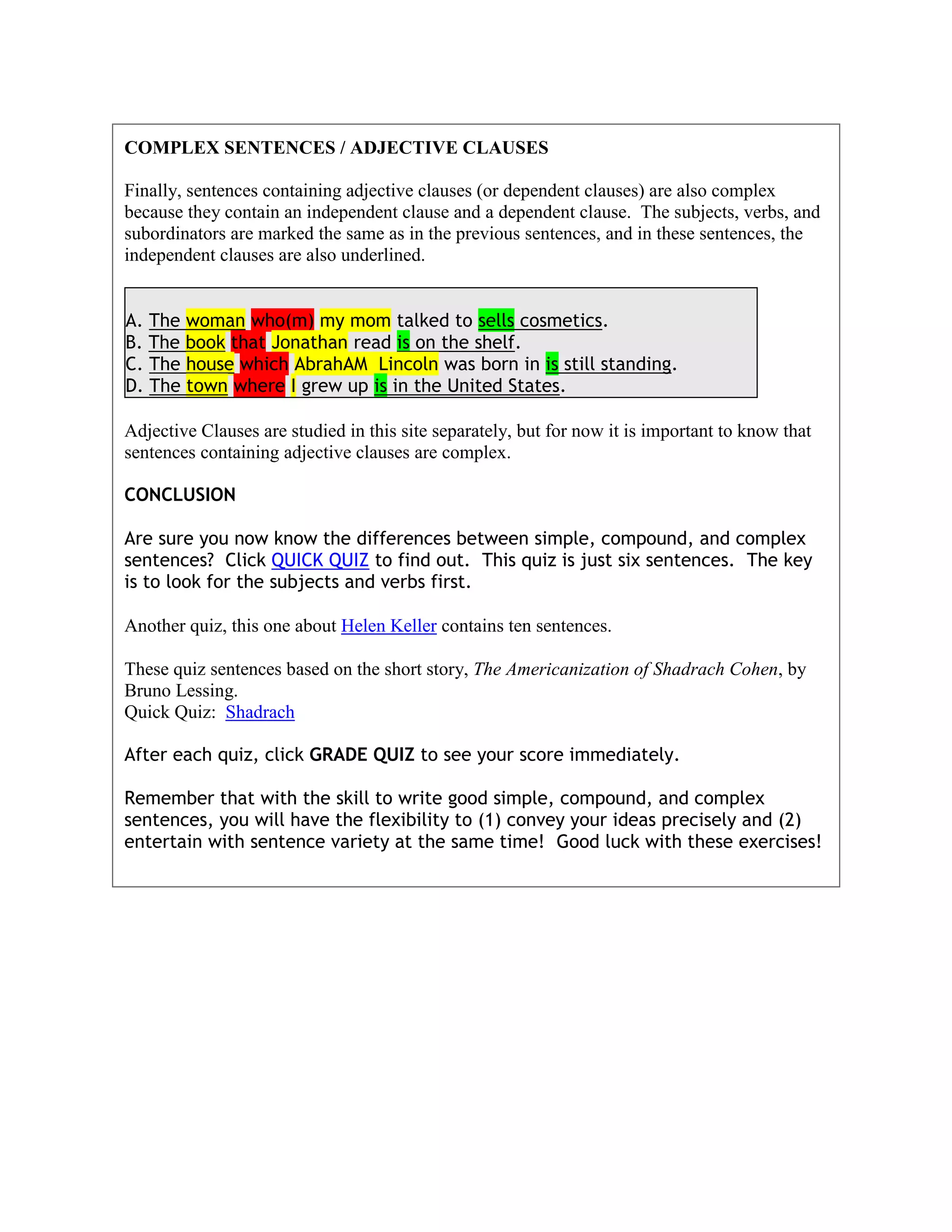 Simple compound complex