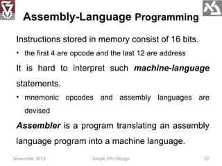 Central Processing Unit Breakdown and It's Function | PPTX