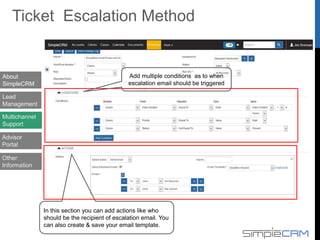 Knowledge Base Categories
About
SimpleCRM
Lead
Management
Multichannel
Support
Advisor
Portal
Other
Information
 