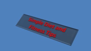 Simon Andrew Casey - Simple diet and fitness tips