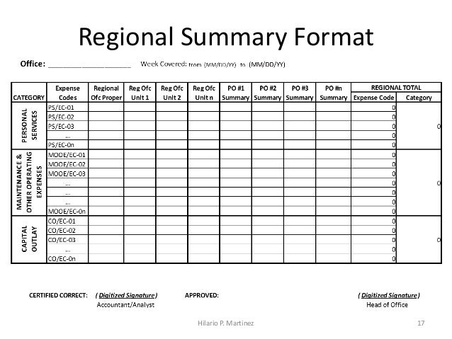 Simple Excel in Fund Monitoring