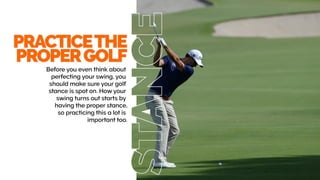 Simple exercises and stretches for golfers