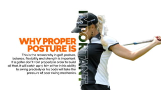 Simple exercises and stretches for golfers