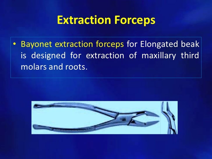 Simple tooth extraction technique