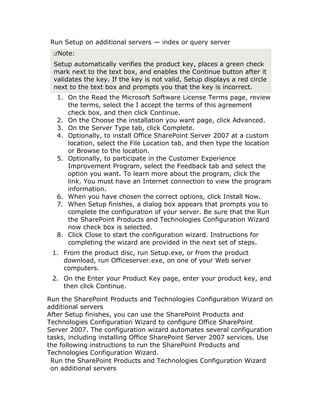 Simple Farm Server Deployment