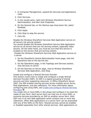 Simple Farm Server Deployment