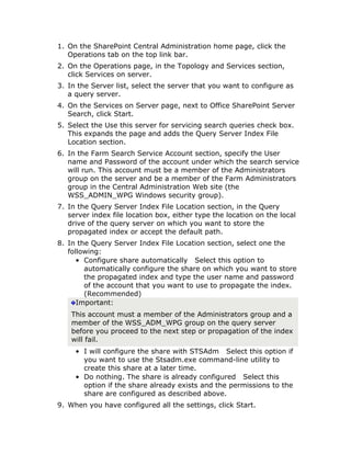 Simple Farm Server Deployment