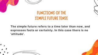 SIMPLE FUTURE EXPLICATION ABOUT USING TIME | PDF